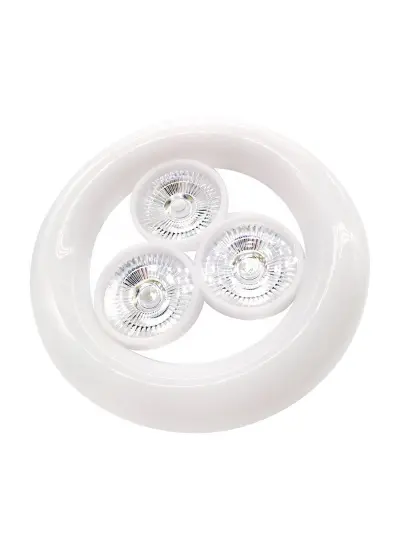 KK-901 E27 DUY 36 WATT BEYAZ 3LÜ UFO LED LAMBA