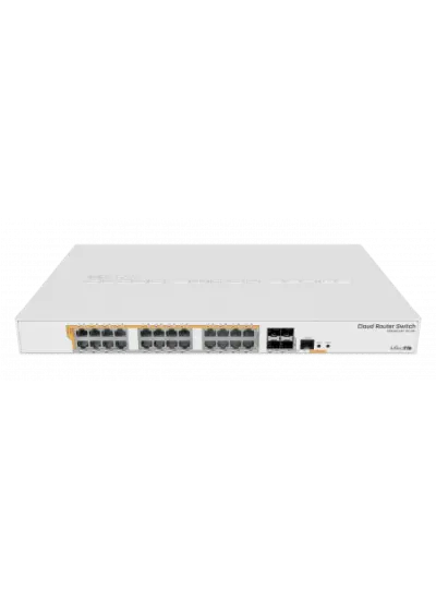 Cloud Router Switch 24 Port 500W PoE Switch 10Gbit