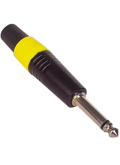 CANON TİPİ METAL NİKEL 6.3 MM MONO GİTAR JACK  FİŞ