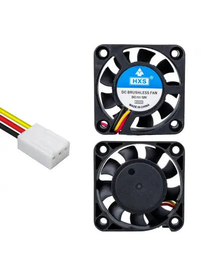 Robotrend IC-216 FIRÇASIZ DC FAN 40X40X10MM 12 VOLT 3 PİN