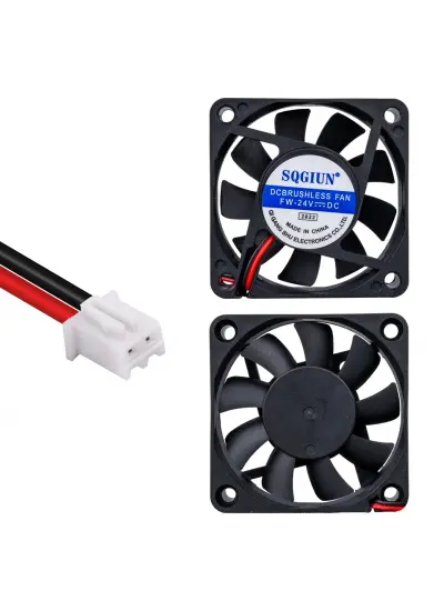 Robotrend IC-216A FIRÇASIZ DC FAN 60X60X15MM 24 VOLT 2 PİN