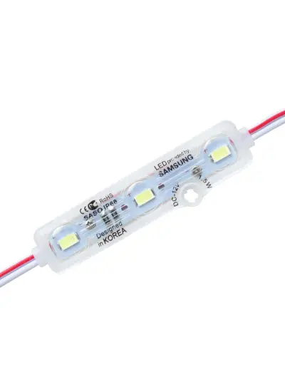 MODÜL LED 12V IP67 SAMSUNG 5730 BEYAZ ŞEFFAF KAPAKLI