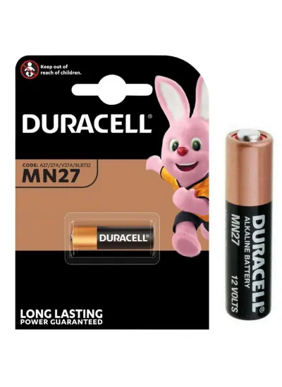 DURACELL MN27 PİL (TEKLİ PAKET)(27A PİL)