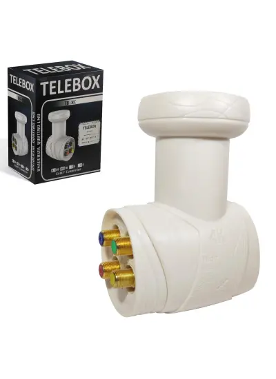 TB-XC 4Lü Lnb Santral (Quattro) Gold 0.1Db 3D Fhd 4K