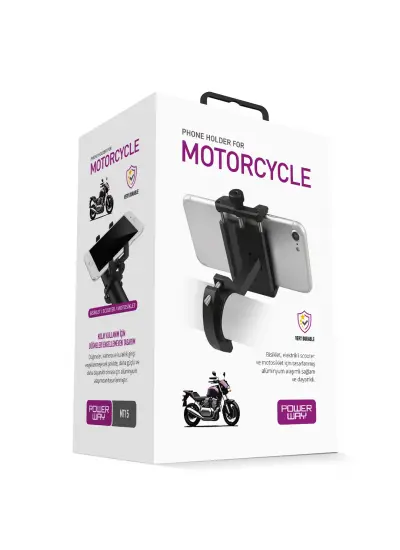 MT15 MOTOSİKLET BİSİKLET SCOOTER İÇİN DAYANIKLI GİDON UYUMLU CNC ALÜMİNYUM TELEFON TUTUCU