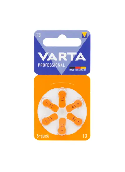 VARTA 13 NO KULAKLIK PİLİ (6LI PAKET)