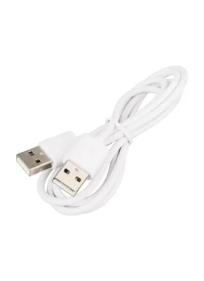 USB ERKEK ERKEK A/A 1 METRE BEYAZ KABLO