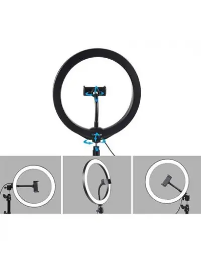 10inç 26cm Youtube Instagram Tiktok Selfie  Stüdyo Video Fotoğraf Ring Light  Tripod Led Hal