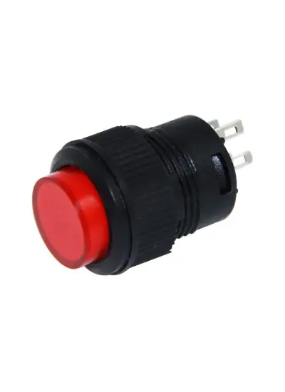 IC-180B YUVARLAK 3P IŞIKLI 16MM YAYLI BUTON