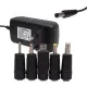 PM-33780 5 VOLT - 3 AMPER - 15 WATT 5 UÇLU UNIVERSAL ÇOK AMAÇLI ADAPTÖR  (+ 5 ADET UÇU UNUTMA)