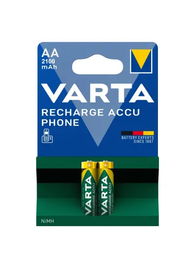 VARTA Şarjlı Pil AA Kalem 2100 Mah Ni-Mh 2Li Paket