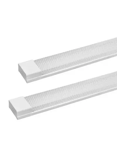 80W 120 CM KRİSTAL BEYAZ LED BANT ARMATÜR 6500K (2Lİ PAKET)