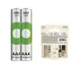 650 MAH R03 AAA ŞARJLI 2Lİ İNCE KALEM PİL GP65AAAHCE-2EB2 (GPRHCH63E000)