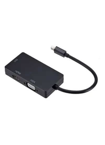 PM-16102 DISPLAY PORT TO HDMI-VGA-DVI 3IN1 ÇEVİRİCİ