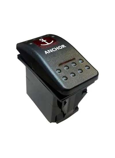 ÇAPA IRGATI IŞIKSIZ 3P ON-OFF-ON 12-24V YAYLI MARIN SWITCH (IC-134M-S11)