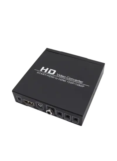 PM-14366 ADAPTÖRLÜ SCART-HDMI TO HDMI ÇEVİRİCİ DÖNÜŞTÜRÜCÜ KONVERTÖR