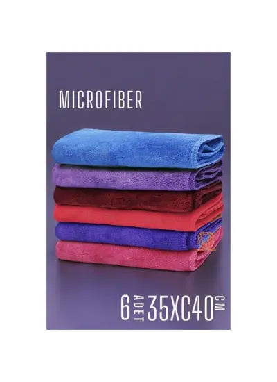 MicroFiber Temizlik Bezi 6 ADET