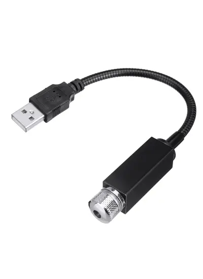 USB ARAÇ İÇİ DEKORATİF KIRMIZI LED IŞIK