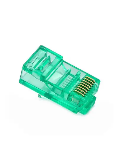 PM-22703 RJ45 CAT6 8P/8C YEŞİL SOKET (100LÜ PAKET)