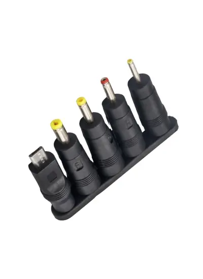 YERLİ ÜRETİM ÇOKLU YEDEK ADAPTÖR UÇ ÇEVİRİCİ (2.5x0.7MM- 4.8x1.7MM- 3.0X1.1MM-4.0X1.7MM- MICRO USB)