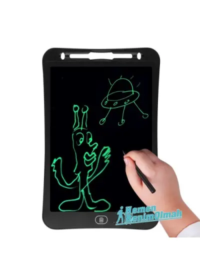 Writing Tablet Lcd 8.5 Inç Uyumlu Dijital Kalemli Çizim Yazı Tahtası Grafik Not Yazma