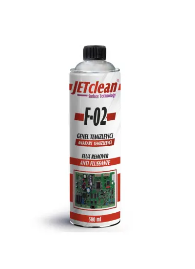 JETCLEAN F-02 500 ML ANAKART TEMİZLEME SPREY