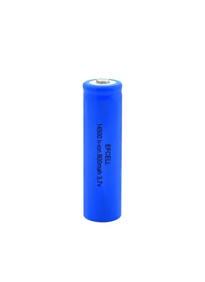 EFCELL Şarjlı Pil AA 14500 Kalem 3.7 Volt 800 Mah Başlıklı Li-İon