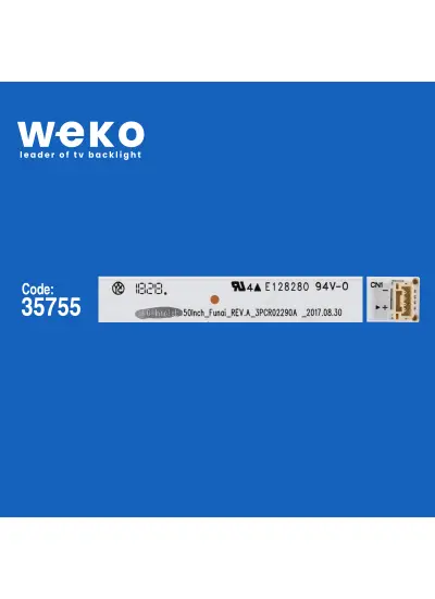 WKSET-6756 35755X4 LG INNOTEK 50INCH_FUNAİ_REV.A_3PCR02290A  4 ADET LED BAR