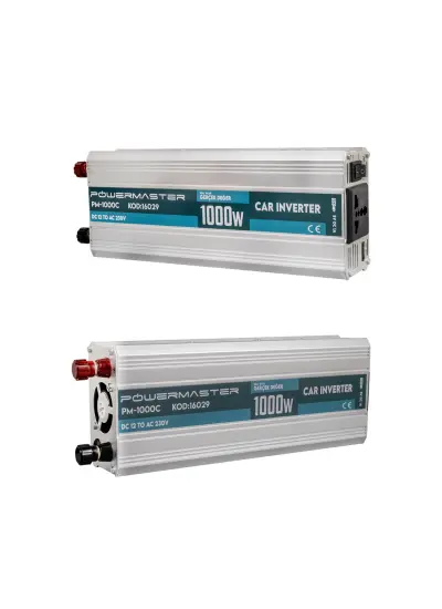 PM-1000C 12 VOLT - 1000 WATT USBLİ ŞARJLI INVERTER