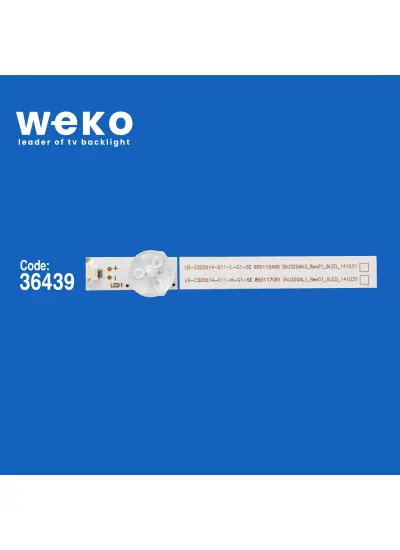 WKSET-5885 36439X3 SVJ320AG2_REV2_6LED_130307  3 ADET LED BAR