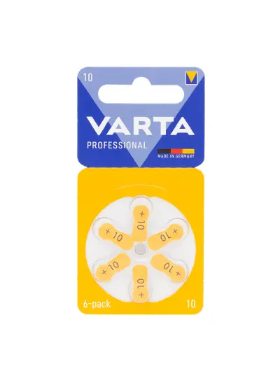 VARTA 10 NO KULAKLIK PİLİ (6LI PAKET)