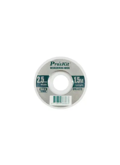 LEHİM TOPLAMA TELİ 2.5MM 1.5MT PROSKİT 8PK-031C