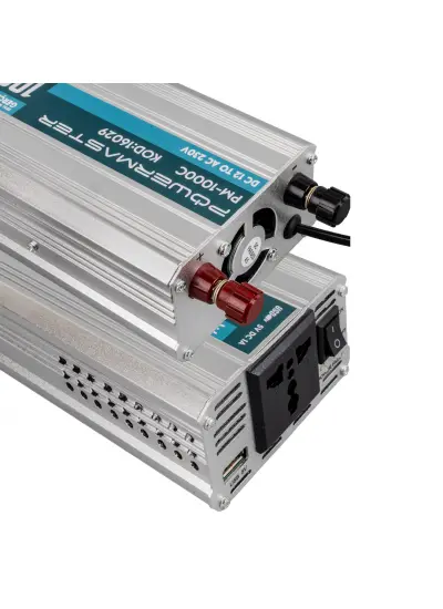 PM-1000C 12 VOLT - 1000 WATT USBLİ ŞARJLI INVERTER