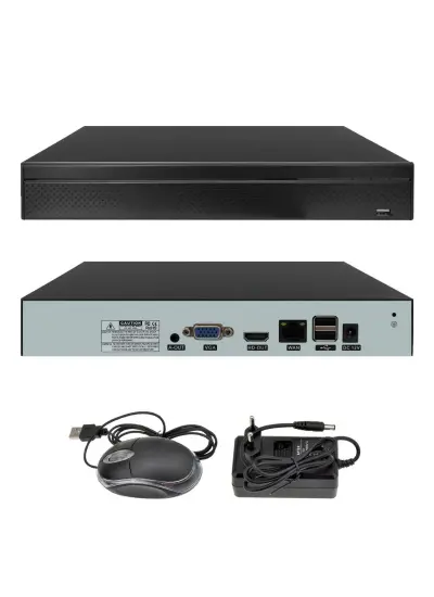 NVR-32 İp Nvr Kayıt Cihazı 32 Kanal 2Hdd 5mp Xmeye