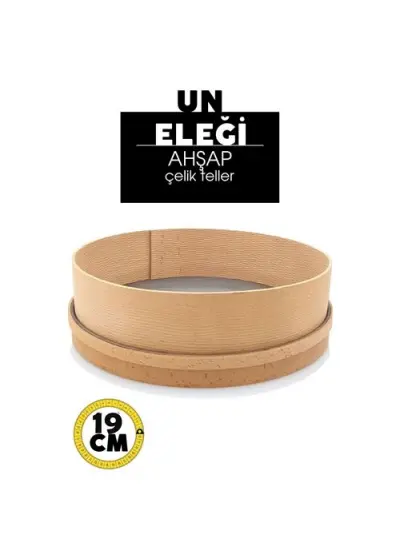 Ahşap Un Eleği 19 CM