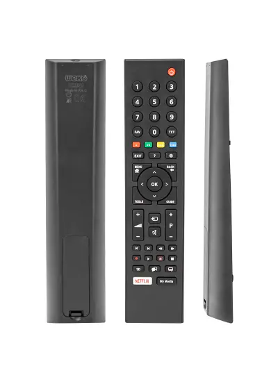 KL ARÇELİK-BEKO NETFLIX-MY MEDIA TUŞLU LCD LED TV GENİŞ KALIP KUMANDA