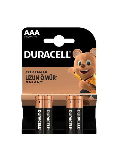 LDURACELL LR03/MN2400 AAA İNCE PİL (4LÜ PAKET FİYATI)