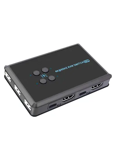 PM-12016 4K HDMI KVM SWITCH 4X1