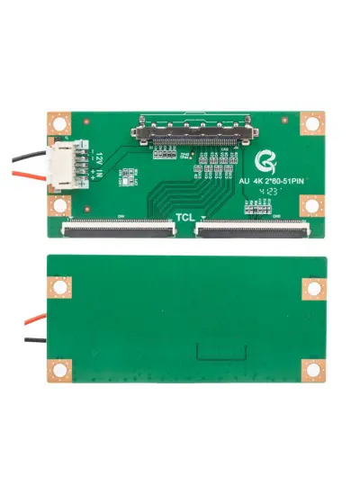 TCL2X6051 T-CON BOARD  AU 4K 2*60-51PIN