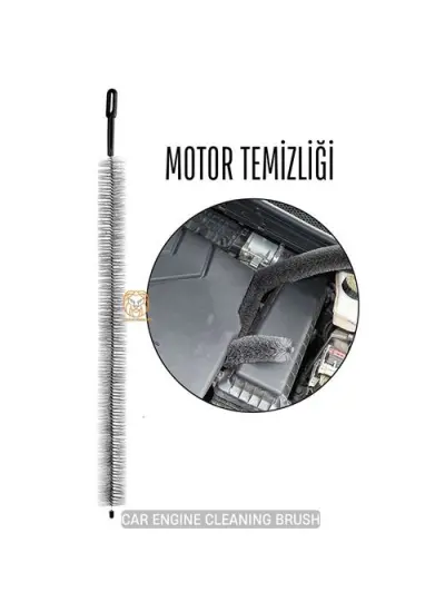 Motor Zor Bölümleri Temizleme Fırçası