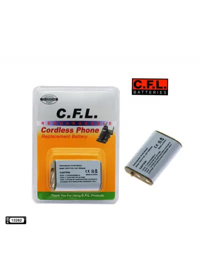 CFL P103 Şarjlı Telsiz Telefon Pili 3.6 Volt 700 Mah Ni-Mh