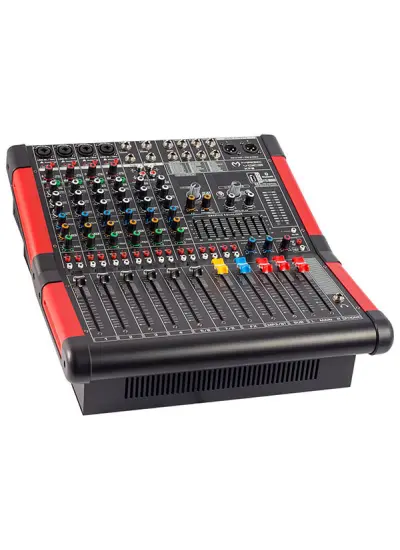 MV-A800 XF 8 CH-2X650 W-USB/BT POWER MIXER