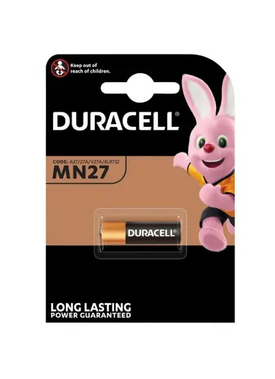 DURACELL MN27 PİL (TEKLİ PAKET)(27A PİL)