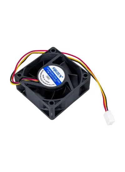 Robotrend IC-216A FIRÇASIZ DC FAN 60X60X25MM 24 VOLT 3 PİN