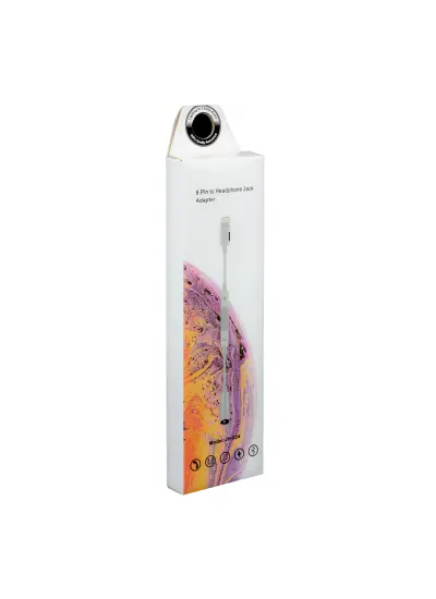 JH-024 IPHONE LIGHTNING TO 3.5MM AUX KULAKLIK JACK  ÇEVİRİCİ 14 CM KABLO