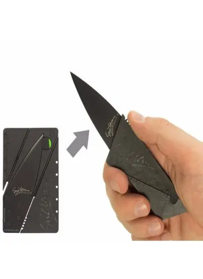 Cardsharp Kredi Kartı Şeklinde Bıçak Kutusuz