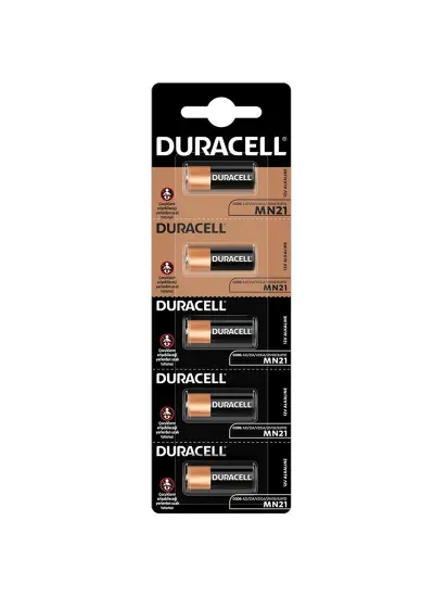 LDURACELL 23A LİTYUM MN21 ALARM PİLİ (5Lİ PAKET)