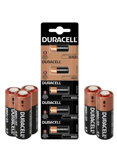 LDURACELL 23A LİTYUM MN21 ALARM PİLİ (5Lİ PAKET)