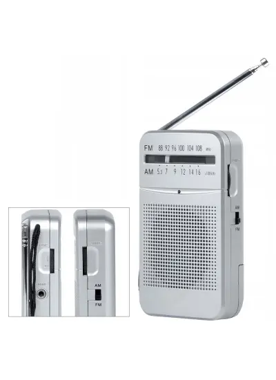 MİNİ PİLLİ RADYO FM/AM/SW RANCHI RC-961