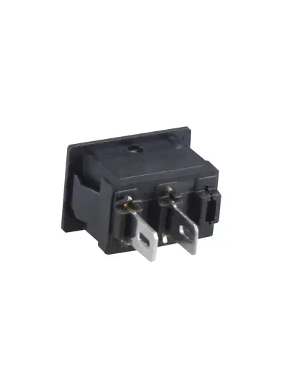 2 PİN SİYAH 3 AMPER - 250 VOLT YÜKSELTİCİ ANAHTARI (TK 91)(IC-120)